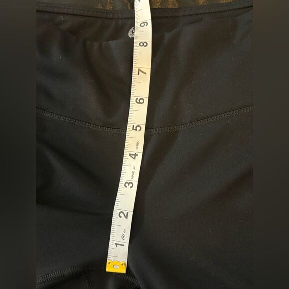90 Degree by Reflex Black Mesh Athletic Leggings Size Small - Picture 9 of 10